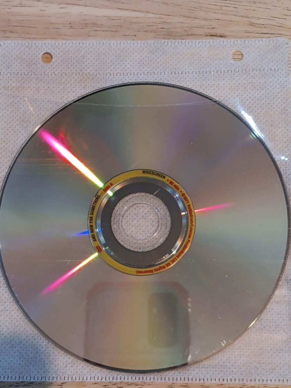 And Now For Something Completely Different DVD *NO CASE*